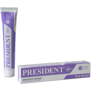 Pasta de dinti PRESIDENT Defense Pure Breath, 75ml