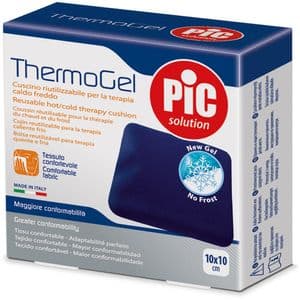 Compresa reutilizabila PIC SOLUTION ThermoGel, terapie cald-rece, 10x10cm