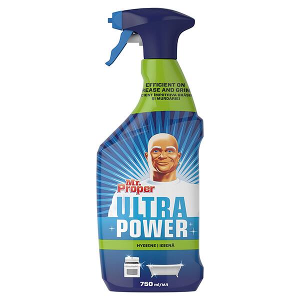 Detergent universal MR. PROPER Ultra Power Spray Igiena, 750ml