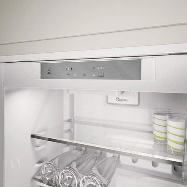 Combina frigorifica incorporabila WHIRLPOOL SP40 801 EU, LessFrost, 400 l, H 193.5 cm, Clasa F, alb