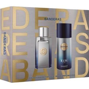 Set ingrijire corp ANTONIO BANDERAS The Icon Elixir: Apa de toaleta, 100ml + Deodorant spray, 150ml
