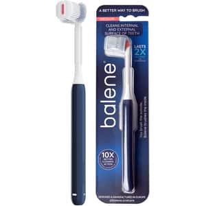 Periuta de dinti BALENE Medium, albastru