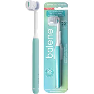 Periuta de dinti BALENE Medium, aquamarine