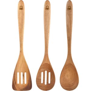 Set ustensile bucatarie BENETTON Safari, 3 piese, lemn