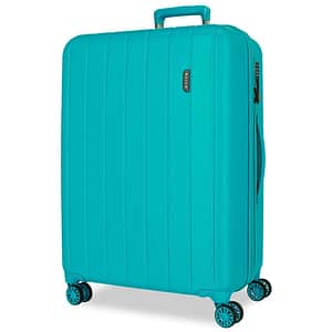 Troler MOVOM Wood, 65 cm, turcoaz