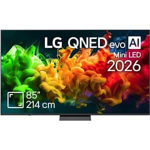 Televizor QNED Mini LED Smart LG 85QNED81B3A, Ultra HD 4K, 214cm