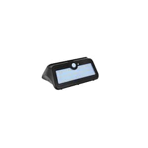 Lampa solara de exterior HOROZ, LED, 2W, IP44, 240lm, 4000K, plastic, negru