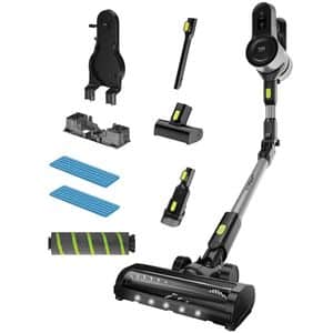 Aspirator vertical BEKO ErgoClean PRO VRT84225VI, 0.55l, 25.2V, autonomie max 45 min, negru-gri
