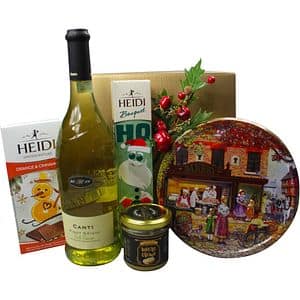 Cos cadou LUXURY BASKETS Golden Leaf 6GF