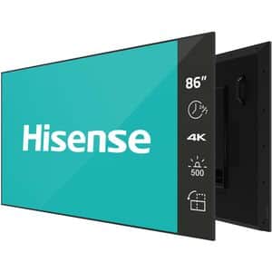 Display profesional HISENSE 86GM50D, 86", 4K UHD, 60Hz, Wi-Fi, Boxe, negru