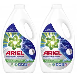 Detergent lichid ARIEL Professional Mountain Spring, 2 x 3l, 120 spalari