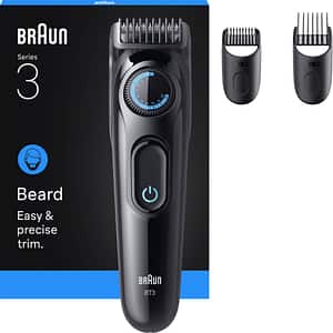Aparat de tuns barba BRAUN Seria 3 BT3520, acumulator, 50 min autonomie, negru