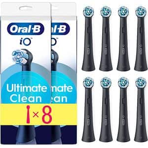 Rezerve periuta de dinti electrica ORAL-B iO Ultimate Clean, 8buc, negru