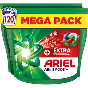 Detergent capsule ARIEL Allin1 PODS +Extra Stain Removal, 120 spalari