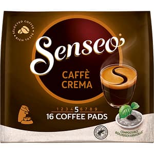 Paduri cafea SENSEO Caffe Crema, 16 paduri, 111g