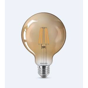 Bec LED decorativ, Filament Philips, 4W, E27, 2500K, auriu