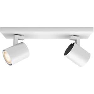 Spot LED smart PHILIPS HUE Runner, 2 x 5W, 700lm, IP20, alb