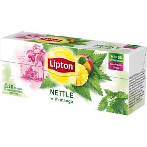 Ceai infuzie LIPTON Urzica & Mango, 20 buc, 26g