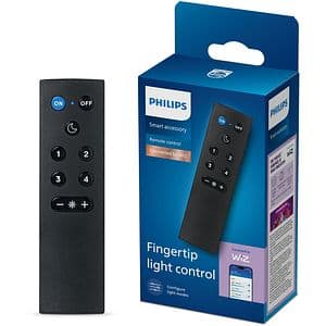 Telecomanda inteligenta PHILIPS 8721103114488, WiZ, IP20, Control max. 15 m, negru