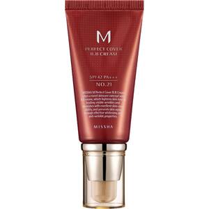 Crema BB MISSHA Perfect Cover SPF 42, 21 Bej deschis, 50ml