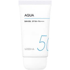 Crema protectie solara MISSHA Block Aqua Sun, gel, SPF 50, 50ml