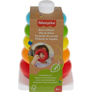 Jucarie interactiva FISHER PRICE Construieste piramida MTGKD51, 6 luni+, multicolor 