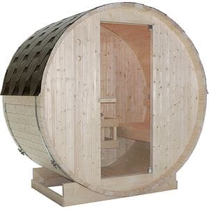 Sauna finlandeza SANOTECHNIK Tromso M, 189 x 120 x 191.5 cm, 2 persoane, natur