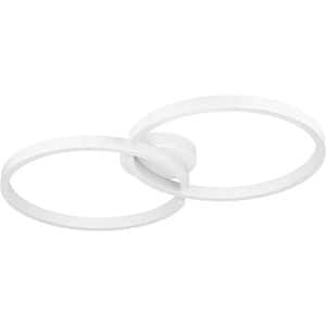 Plafoniera Led EGLO Amandolo, 19.5W, 2400lm, lumina variabila, IP20, alb