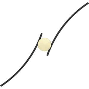 Plafoniera Led EGLO Aieta, 12W, 1450lm, lumina neutra, IP20, negru