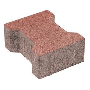 Pavaj autoblocant Semmelrock, 20 x 16.5 x 6 cm, beton, rosu, 35 buc/mp