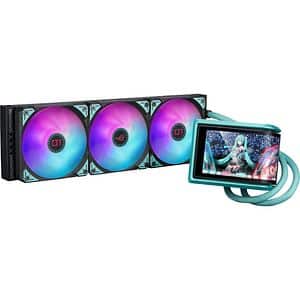 Cooler procesor cu racire lichida ASUS ROG RYUO IV 360 ARGB Hatsune Miku Edition, 3x120mm, 90RC01P1-B0EAY0