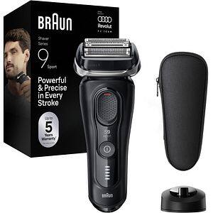 Aparat de ras BRAUN Series 9 9110S, acumulator, autonomie 60 min, negru