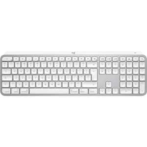 Tastatura Wireless pentru Mac LOGITECH MX KEYS S, USB, Bluetooth, Layout US, alb