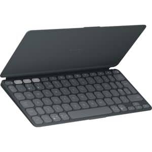 Tastatura Wireless LOGITECH KEYS To Go 2 Multi-Device, Bluetooth, Layout US INT, grafit