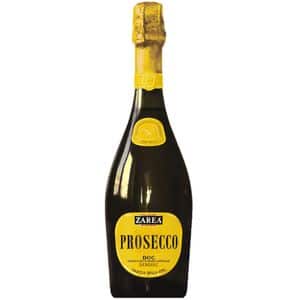 Vin spumant demisec alb Zarea Prosecco Extrasec, 0.75L