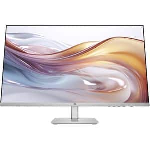 Monitor LED IPS HP 527sh, 27", Full HD, 100Hz, Inaltime ajustabila, argintiu-negru