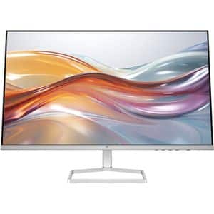 Monitor LED IPS HP 527sf, 27", Full HD, 100Hz, argintiu-negru