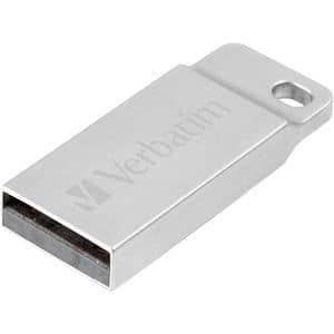 Memorie USB VERBATIM Metal Executive, 16GB, USB 2.0, argintiu