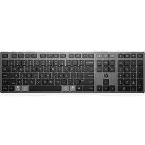 Tastatura wireless HP 720 Multi-device, Bleutooth, USB, negru-gri