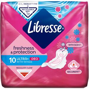 Absorbante LIBRESSE Ultra Normal Deo Fresh, 10buc