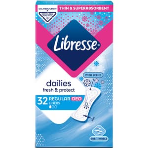 Protej-slip LIBRESSE Normal Deo, 32buc