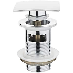 Ventil TEKA Click-Clack 1107100, rectangular, crom
