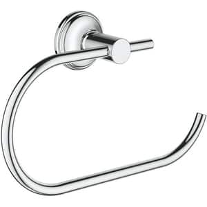 Suport hartie igienica GROHE Essentials authentic 40657001, argintiu