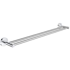 Suport prosop dublu GROHE Essentials 40802001, 60 cm, argintiu