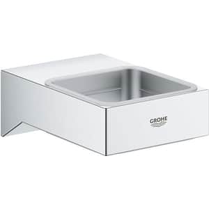 Suport perete GROHE Selection Cube 40865000, argintiu