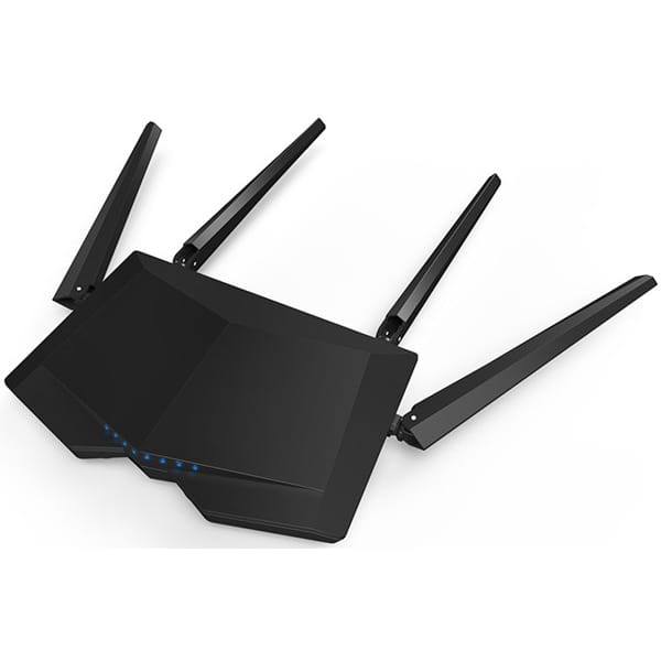 Router Wireless TENDA AC6, Dual-Band 300 + 867 Mbps, negru
