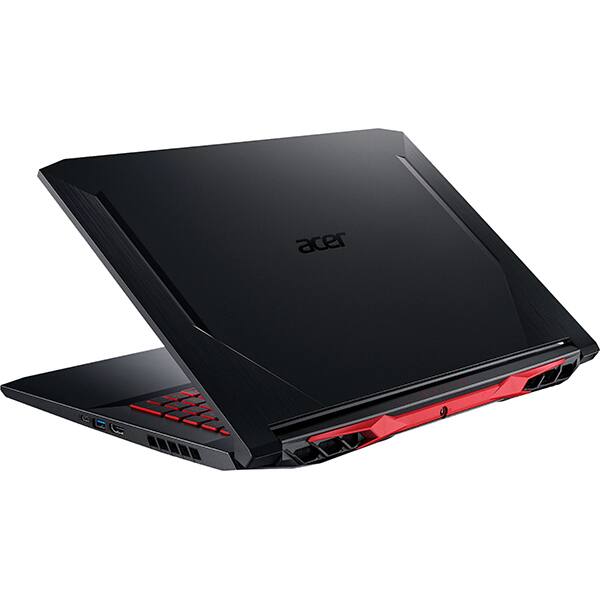 Laptop ACER Nitro 5 AN517-41-R494, AMD Ryzen 7 5800H pana la 4.4GHz, 17.3" Full HD, 16GB, SSD 512GB, NVIDIA GeForce RTX 3060 6GB, Free DOS, negru