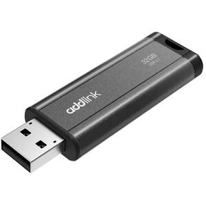 Memorie USB ADDLINK U65, 32GB, USB 3.1, gri metalic