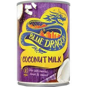 Lapte de cocos Tailandez BLUE DRAGON, 400ml, 3 bucati