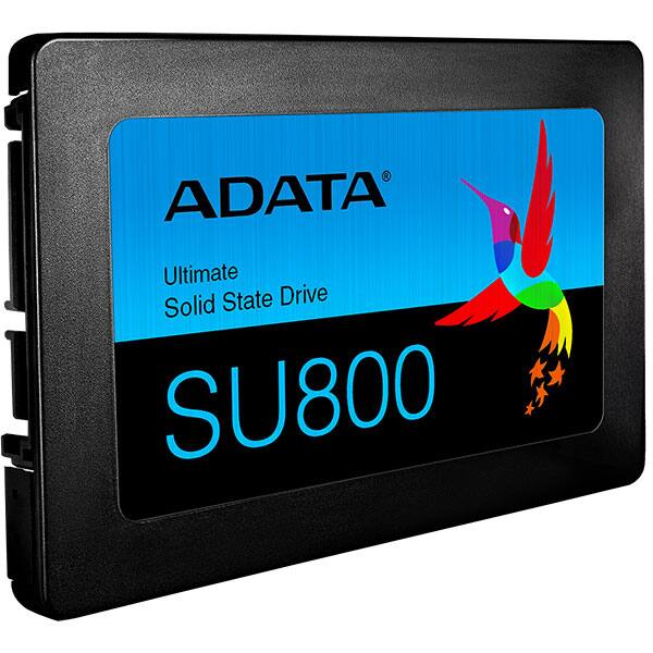 Solid-State Drive (SSD) ADATA SU800, 512GB, SATA3, 2.5", ASU800SS-512GT-C